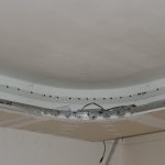 Конструкция под световой короб и натяжной потолок