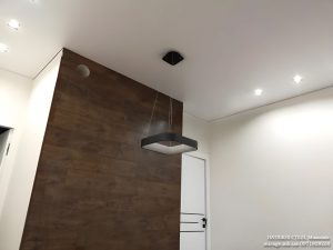 Теневой матовый натяжной потолок